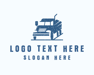 Mining Delivery Truck  logo