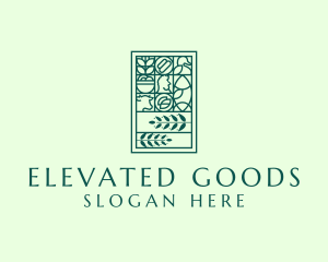 Organic Nature Plant logo design