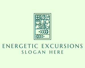 Organic Nature Plant logo design