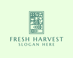 Organic Nature Plant logo design