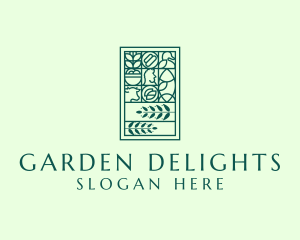 Organic Nature Plant logo design