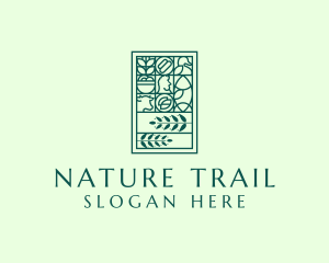 Organic Nature Plant logo design