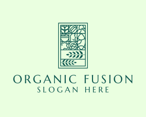 Organic Nature Plant logo