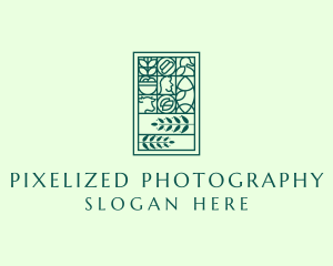 Organic Nature Plant logo design