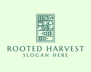 Organic Nature Plant logo design