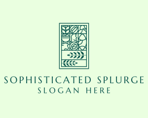 Organic Nature Plant logo design