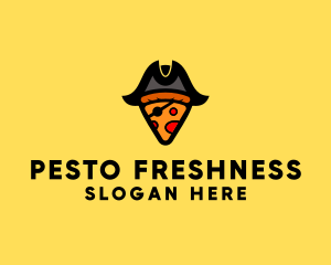 Pizza Pirate Pizzeria logo design