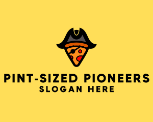 Pizza Pirate Pizzeria logo design