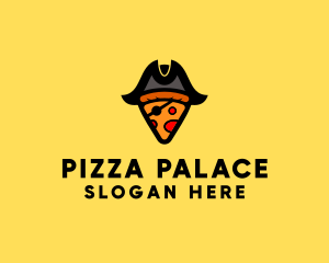 Pizza Pirate Pizzeria logo design
