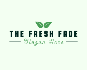 Eco Natural Leaf  logo design