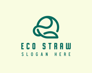 Eco Farming Leaf logo design