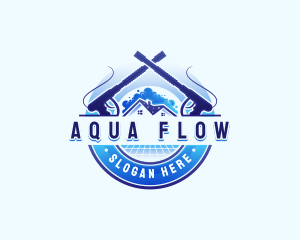 Hydro Pressure Wash Cleaner logo design