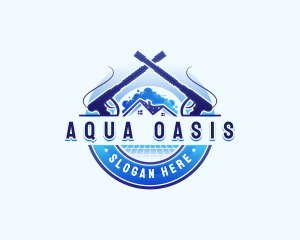 Hydro Pressure Wash Cleaner logo design