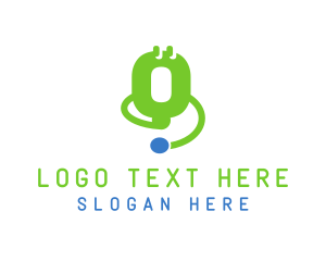 Green Medical Device Stethoscope logo