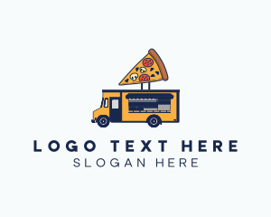 Pizza Food Truck logo