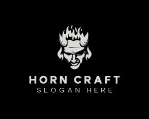 Demon Horn Flames logo