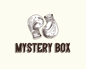 Vintage Boxing Gloves logo design