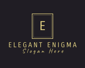 Elegant Boutique Perfume logo design