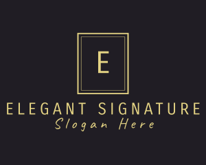 Elegant Boutique Perfume logo design