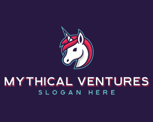 Mythical Unicorn logo design