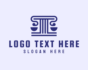Justice Pillar Scale  logo