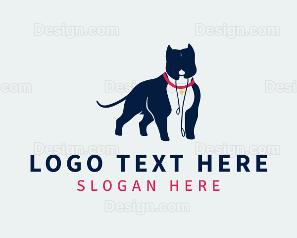 Pet Dog Animal Logo