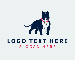 Pet Dog Animal logo