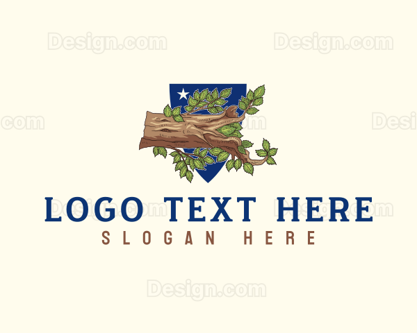 American Elm Tree Logo