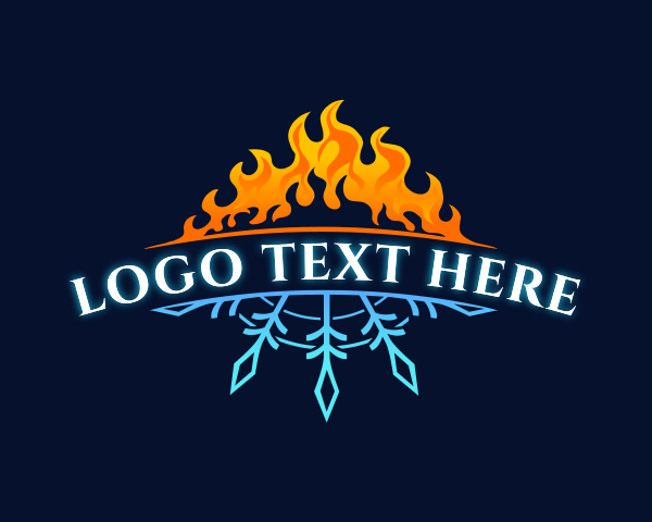 Hot Cold HVAC logo