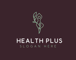 Spiritual Health Yoga logo design