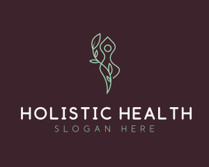 Spiritual Health Yoga logo design