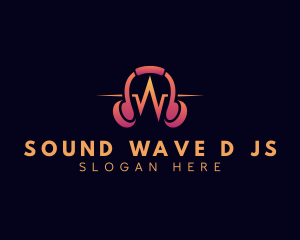 Headphone Audio Production logo design