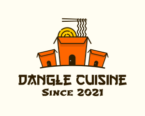 Noodle House Takeout logo design