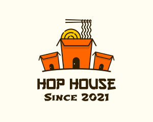 Noodle House Takeout logo design