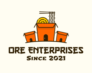 Noodle House Takeout logo design