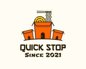 Noodle House Takeout logo design