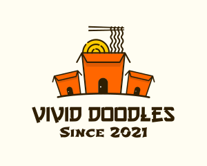 Noodle House Takeout logo design