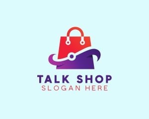 Tech Shopping Bag logo design