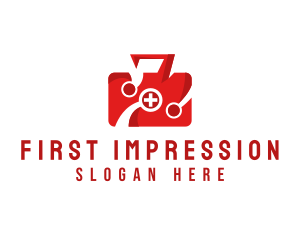 Modern Medical First Aid  logo design