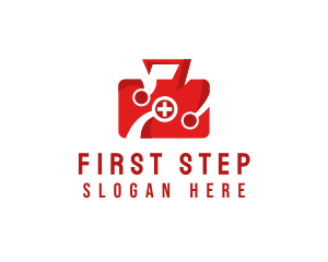 Modern Medical First Aid  logo design