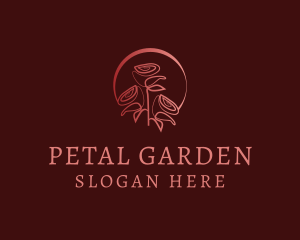 Flower Bouquet Garden logo design