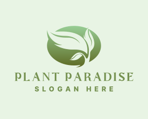 Organic Herbal Plant logo design