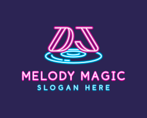 Neon DJ Music logo