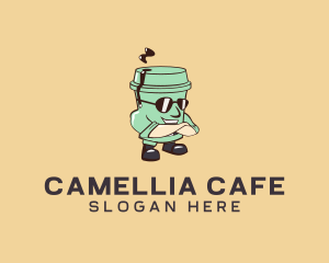 Coffee Drink Cafe logo design