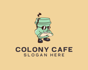 Coffee Drink Cafe logo design