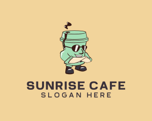 Coffee Drink Cafe logo design