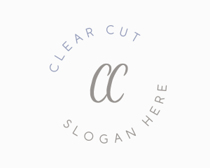 Generic Modern Cursive Styling logo design