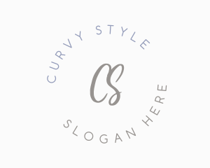 Generic Modern Cursive Styling logo design