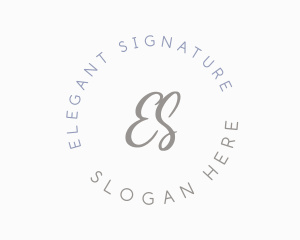 Generic Modern Cursive Styling logo design