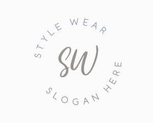 Generic Modern Cursive Styling logo design